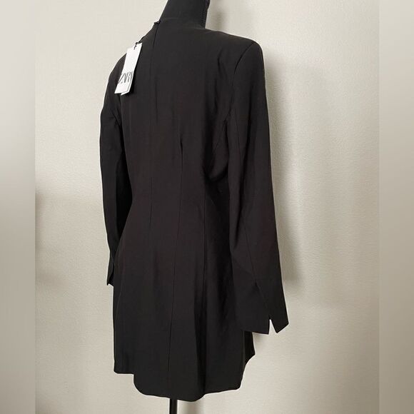 NWT Zara Side Buckle Blazer Dress - Picture 12 of 13